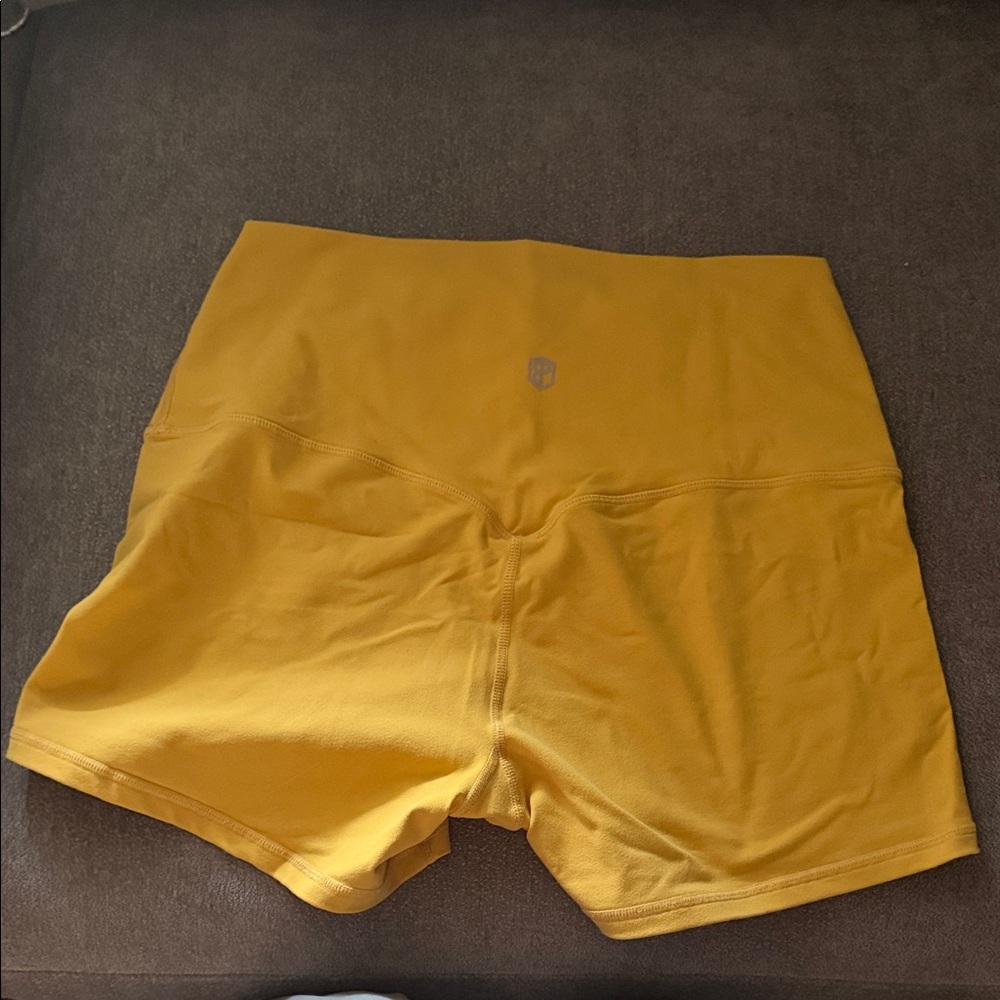 Women's Yellow Shorts